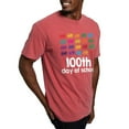 thumbnail image 4 of CafePress - 100Th Day Of School T Shirt - Mens Comfort Colors Shirt, 4 of 5