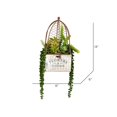 thumbnail image 2 of Vickerman FH190913 13 in. Green Potted Succulent, 2 of 2