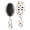 Halloween Pumpkins and Spiders, variant on Halloween Pumpkins and Spiders Brush, Detangling Hair Brush,Oval Paddle Hair Brush, Smooth Handle Gifts for Wet Dry Hair Styling
