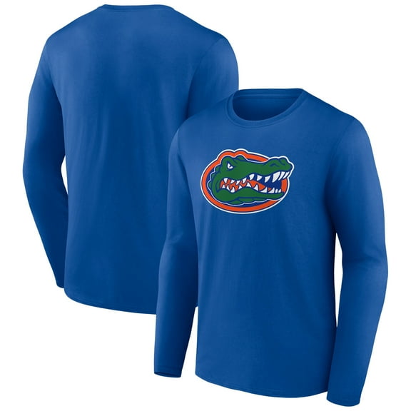 Men's Royal Florida Gators Logo Long Sleeve T-Shirt
