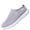 Gray, variant on Womens Backless Shoes Fitness Orthopedic Slip On Hands Free Slip On Mules Women Closed Toe Clogs Casual Mesh Classic Fit Orthopedic Sneakers for Women