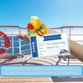 thumbnail image 4 of Cruising Ducks for Princess Cruise Boarding Pass Princess Hang Tag with Rubber Bands  30 Pack  Tags 2 x 3.5" inches Size to Attach to Sailor Rubber Ducks  Cruise Ship Game #CruisingDucks, 4 of 9