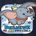 thumbnail image 3 of Disney Dumbo Animated - Believe In The Impossible - Toddler & Youth Crewneck Fleece Sweatshirt, 3 of 5