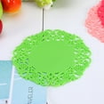 thumbnail image 5 of Insulation Pad,Silicone Lace Flower Coaster Cup Pad Plastic Round Coaster Ultimate Reliability, 5 of 5