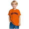 thumbnail image 2 of FamilyThread Toddler Girls Boys Short Sleeve Cotton Tops Letter Graphic Print Tunic Tops Crew Neck Casual Drop Shoulder T Shirts For 3-9Y, 2 of 4