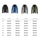thumbnail image 4 of Sonducket Manténgase abrigado y a la moda, chaqueta acolchada con capucha para hombre, chaquetas gruesas con capucha cálidas y acolchadas, Abrigos y chamarras verde 5XL, 4 of 6