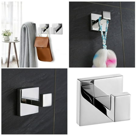 

storage organizer with wheels drawer organizer bathroom Office Square Wall Hooks For Robe Bathroom Kitchen Garage Mount Polished Stainless Steel