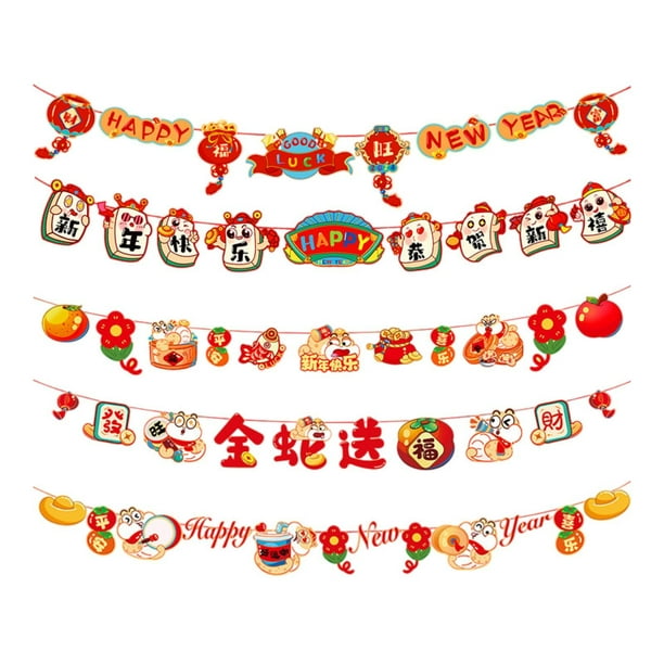 Decoración de pancarta de Año Nuevo chino Gloria Estilo B