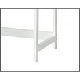 thumbnail image 3 of Saint Birch Finley White 47-inch Writing Desk with Storage and Shelves, 3 of 6