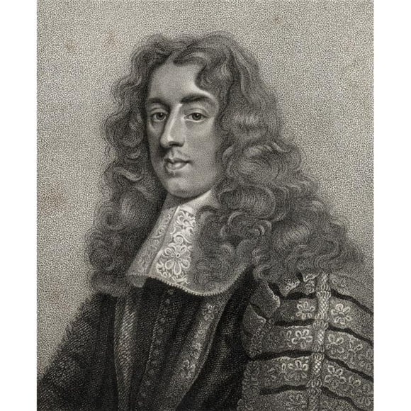 Heneage Finch 1st Earl of Nottingham Baron Finch of Daventry 1621 1682 Lord Chancellor of England Fom the Book A Catalog Poster Print, 26 x 32