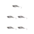 thumbnail image 1 of Soidarity Kit de cucharas para trucha, aparejos de pesca, lentejuelas, señuelo de pesca tembloroso, gancho único, Mini , cebos de hundimiento, Type2 NO2, 1 of 6