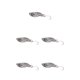thumbnail image 3 of Wosthever Kit de cucharas para trucha, aparejos de pesca, Wobbler, señuelo de pesca, gancho único, Mini Crankbait, Spinner, cebos de Type2 NO2, 3 of 6