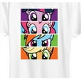 thumbnail image 3 of My Little Pony -  Stacked Faces - Women's Short Sleeve Graphic T-Shirt, 3 of 5