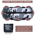 thumbnail image 5 of HAWEE Clinical Bag for Nursing Trainee Multipurpose Zip-top Tote Organizer for Teacher/ Doctor/ Weekender with Trolley Sleeve and Laptop Pocket, Camo, 5 of 7