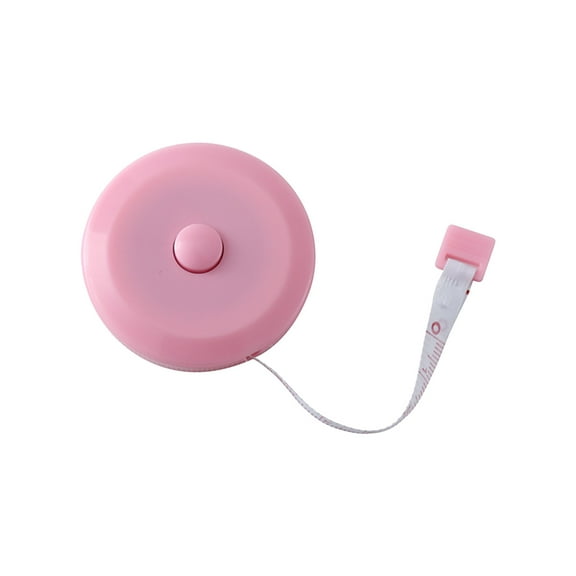 FAMTKT Small Tape Measure, Retractable Sewing Measuring Tape Portable Student Meter Ruler Soft Ruler Tape Measure Three Circumferences Legs Waist Chest Measurement Clothes Ruler