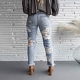 thumbnail image 4 of Sngxgn Womens Flare Jeans High Waisted Wide Leg Jean for Women Stretch Denim Pants(Blue,S), 4 of 9