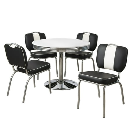 Raleigh Retro 5-piece Dining Set, Multiple Colors ...