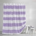 thumbnail image 4 of Shower Curtains for Bathroom-36"x72",Farm Vintage Stripes Waterproof Bath Curtain Grommet Shower Curtain Set with Hooks, 4 of 9
