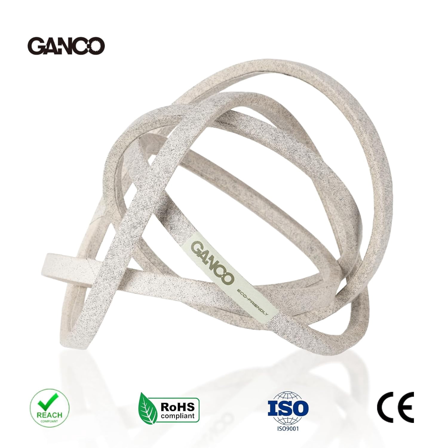 GANCO M144044 Drive Belt Replace John Deere Lawn Mower Parts Compatilbe with John Deere X300 X320 LT160 LT180 LT150 LT190 Tractors, 1/2 Inch x 91.9 Inch Mower V-Belt