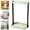 Green, variant on Hanging Garbage Bag Holder Portable Trash Bag Stand for Kitchen Yard Outdoor Use,1PC,Green