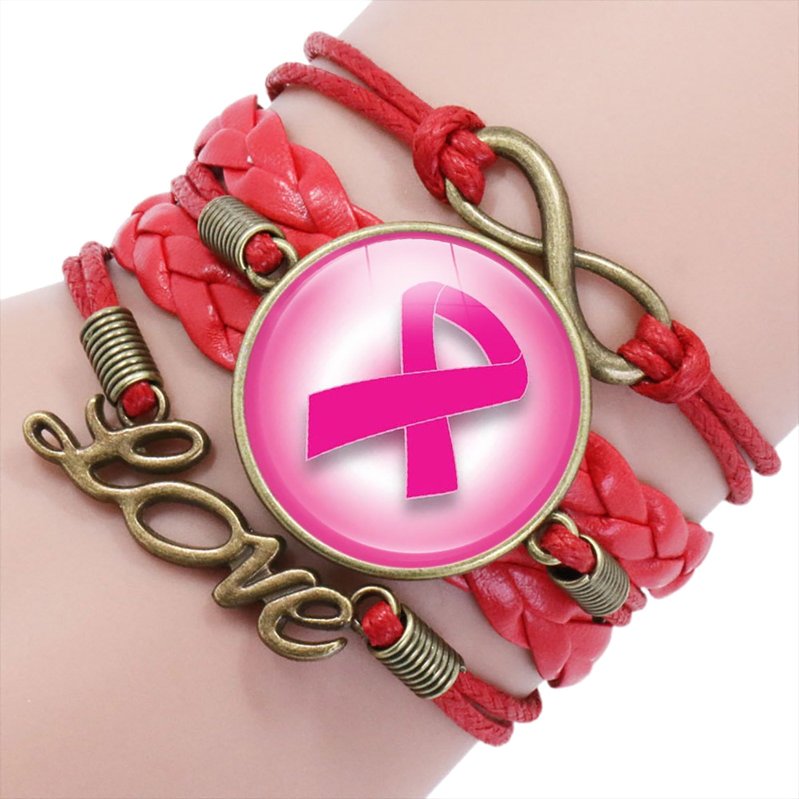 ZMHEGW Jewelry For Women Cancer Awareness Bracelet Cancer Bracelet