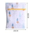 thumbnail image 1 of Home Textile Storage Clearance 1Pcs Durable Fine Mesh Laundry Bags For Delicates With Premium Zipper Travel Storage Organize Bag Clothing Washing Bags For Washing Machine Laundry, Home Textile Home Te, 1 of 4