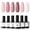 Blushing Nude, variant on modelones Gel Nail Polish Kit -6 Colors Fall Nude Pink Gel Polish Set Skin Tones Neutral Brown Soak Off Gel Nail Kit Need Nail Lamp Manicure DIY Nail Art Salon Home Gift
