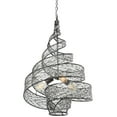 thumbnail image 3 of Varaluz Flow 3-Lt Twist Pendant - Steel, 3 of 3