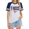 thumbnail image 3 of Camiseta Talovee de Béisbol para Mujer Día de Juego Azul Talla XXL, 3 of 3