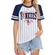 thumbnail image 3 of Camiseta de béisbol Talovee para mujer, manga corta, casual, 3 of 3