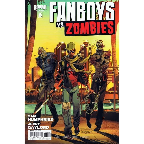 Fanboys Vs. Zombies #6A VF ; Boom! Comic Book