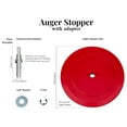 thumbnail image 3 of Ice Fishing Auger Stopper with Drill Bit Adapter (9"disc, fits up to 8" auger blades) for Cordless 20volt Lithium Battery Drills - Prevent Auger Blade from Slipping Beneath The Ice., 3 of 8