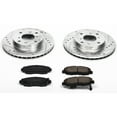 thumbnail image 3 of PowerStop Front Z23 Evolution Sport Carbon-Fiber Ceramic Brake Pad and Drilled & Slotted Rotor Kit Fits: ACURA HONDA Select Models K1239, 3 of 10