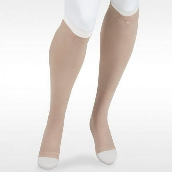 Juzo 6072 Ulcer Pro Knee High w/Liners - 30-40 mmHg Reg Beige I
