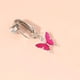 thumbnail image 5 of Colgante de mariposa para uñas sin perforar, anillo para ombligo, uña postiza que gotea aceite, adorno para ombligo con forma de mariposa, 5 of 6
