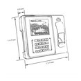 thumbnail image 2 of /ip Back-up Battery Fingerprint Time Attendance Machine Card Employee Assistance Control Clock ,Easy to Use, 2 of 5