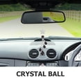 thumbnail image 3 of unbranded  Car Crystal Pendant Mirror Decor Decorations Cup Coasters Baby Miss Purple, 3 of 8