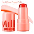 thumbnail image 1 of Smudgeable Jelly Blush Stick - 40g Luminous Glow Cream Blush for Effortless Application: Creamy, Blendable Formula for a Natural, Dewy Finish on Cheeks, 1 of 3