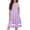 Lavender, variant on Arshiner Tween Girls Dress Formal Contrast Mesh Short Sleeve A Line Party Dresses with Pockets