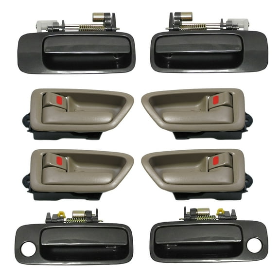 Brand NEW For 1997-2001 Toyota Camry Outside Blue 930 and Inside Tan Door Handle 8PCS 97 98 99 00 01