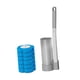 thumbnail image 2 of Juego de cepillos de baño desechables con recambios y varilla Cepillo compacto para inodoro Gris, 2 of 7