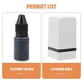 thumbnail image 3 of 2pcs Guitar Practice Assisted Seals Guitar Chord Stamps Beginners Guitar Chord Tools (White), 3 of 4