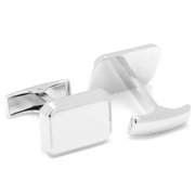 Men's Rectangular Engravable Cufflinks
