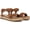 English Tea Brown, variant on Womens Neila Casual Ankle Strap Sandal Eggshell Beige Raffia 11W