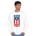 thumbnail image 5 of Puerto Rico Rich Port PR Flag Pride Sweatshirt for Men or Women Brisco Brands S, 5 of 5
