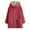 Red, variant on Women's Lined Slim Fit Hoodie With Warm Jacket Padded Jacket Womens Light Weight Winter Jacket Coats Hooded Jacket Women Long Coats Women Jacket Hood Women Warmest Women Coat Coats Jackets Men Coat