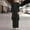 Two piece set-Black, variant on 2-Piece Lounge Set Women Spring Solid Color Muslim Solid Color Long Sleeve Shirt Coat Wide Leg Trousers Casual Suit Pink M