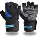 thumbnail image 1 of Guantes de entrenamiento para hombres y mujeres con soporte para muñecas, guantes de levantamiento de pesas para entrenamiento de gimnasio, ejercicio, 1 of 4
