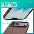 thumbnail image 6 of Smartish iPhone 17 Pro Max MagSafe Case, Gripmunk, Slim Grip, Woodgrain, 6 of 9