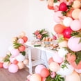 thumbnail image 3 of 5m Clear Balloon Decorating Strip Arch Garland Streamer Tape Home Party Decor Pink Plastic, 3 of 8